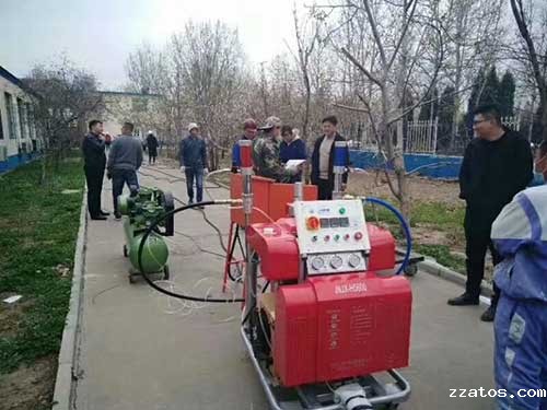 喷涂聚脲防水现场施工拍摄