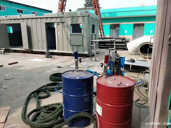 雷竞技全球总决赛首页箱体保温施工案例