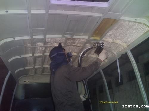 车厢保温聚氨酯喷涂施工